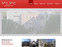 Tablet Screenshot of dandalyconstruction.com